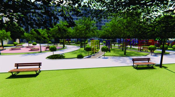 adp sector 4 parcul tribunalului sub o noua infatisare