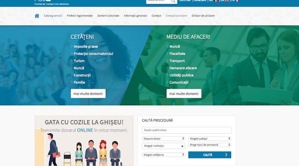 punctul de contact unic electronic ce nu stiu romanii despre el