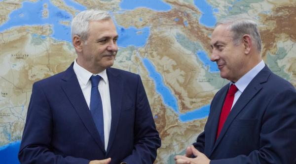 ambasada ierusalim dragnea mesaj pentru netanyahu
