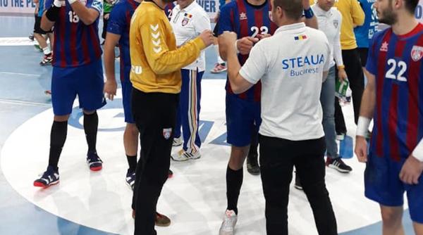 steaua prima victorie in deplasare in seha league