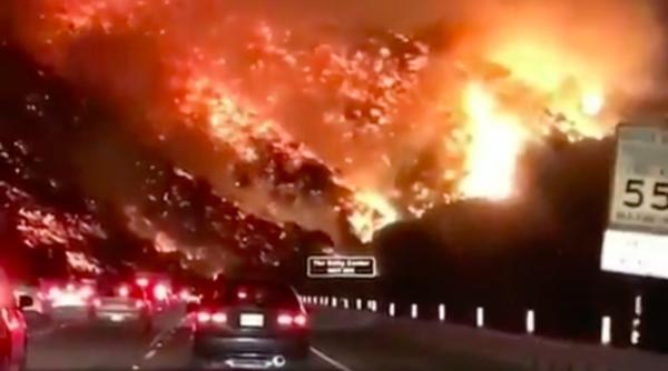 incendiu california 20 000 de persoane evacuate