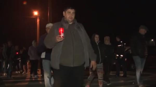 protest pe trecerea de pietoni este extrem de periculos