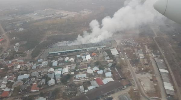 incendiu ploiesti imagini din avion
