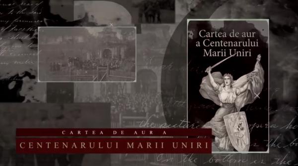 cartea de aur a centenarului marii uniri devine film bogdan bucur o realizare exceptionala
