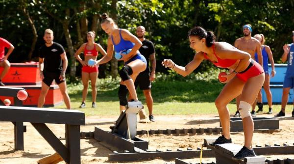 exatlon romania 18 noiembrie eliminare razboinici vs faimosi cine intoarce in tara