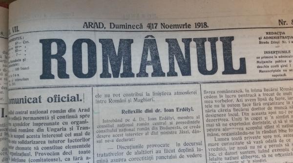 1918 de ce era important sa ne organizam politiceste si militareste