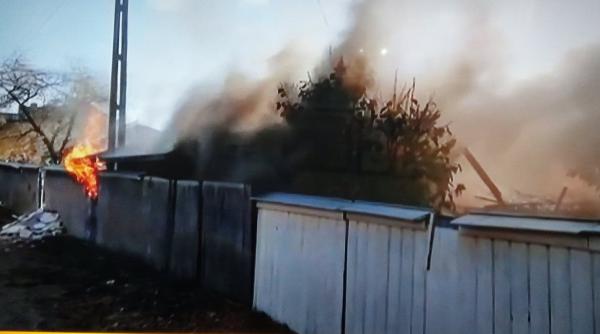 cernica incendiu cu urmari grave o persoana a murit