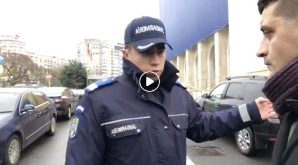 george simion la sedinta de guvern romania moldova jandarmeria si politia au intervenit