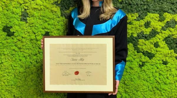 halep un nou titlu doctor honoris causa