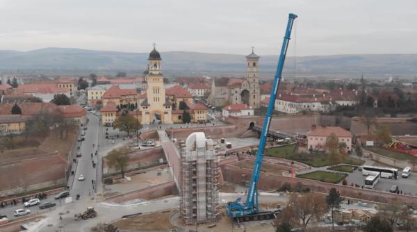 monumentului marii uniri lucrari valer daniel breaz arata impresionant