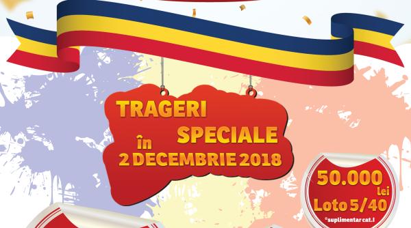 loto rezultatele tragerilor speciale loto centenar 1918 2018 la multi ani romania