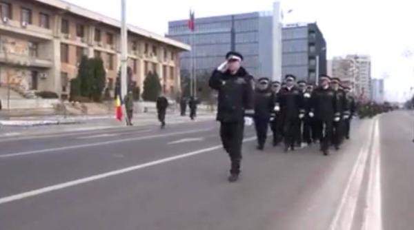 parada 1 decembrie politia locala din iasi defilare video