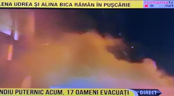 incendiu garsoniere constanta zeci de persoane evacuate