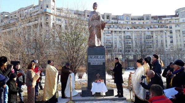 ziua nationala prima statuie a reginei maria in bucuresti inaugurata in sectorul 5
