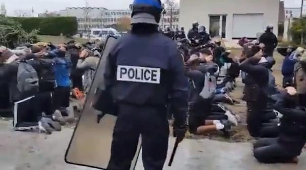 protest veste galbene elevi arestati ministrul educatiei socat