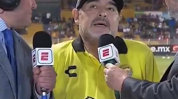 fotbal  maradona  sanctionat cu amenda pentru acte violente in mexic