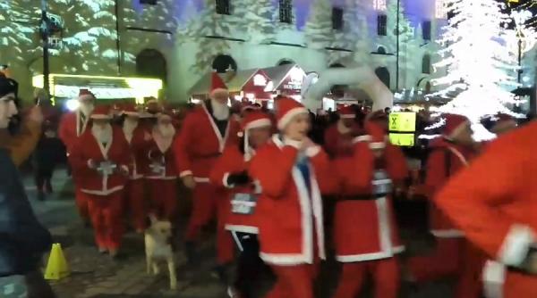 cros cu mosi craciun actiune caritabila la sibiu video