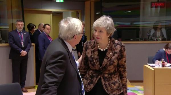 may juncker discutie tensionata camerele au surprins tot