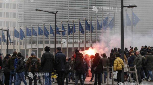 noi proteste la bruxelles migratia principalul motiv