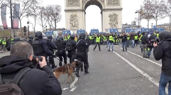 vestele galbene al saselea weekend de proteste