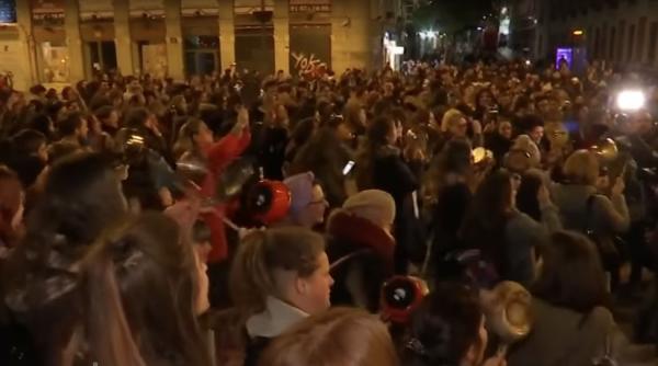 barcelona proteste separatistii au iesit in strada