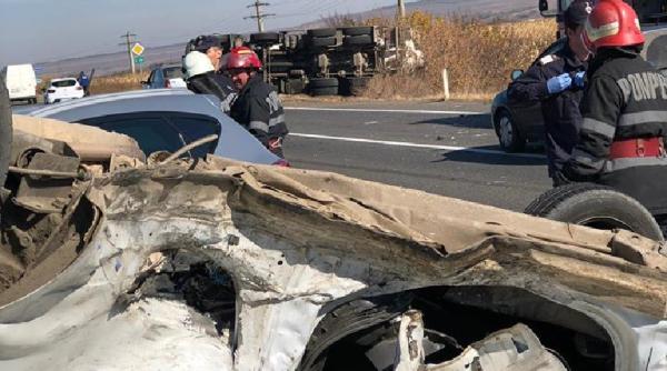 accident grav pe dn 1 cinci victime