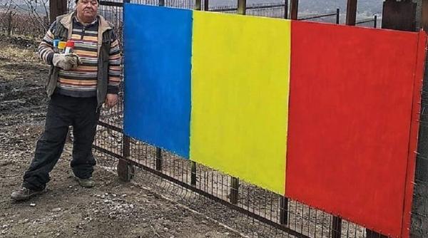 crudu protest cu tricolorul la poarta solidaritatea tatalui
