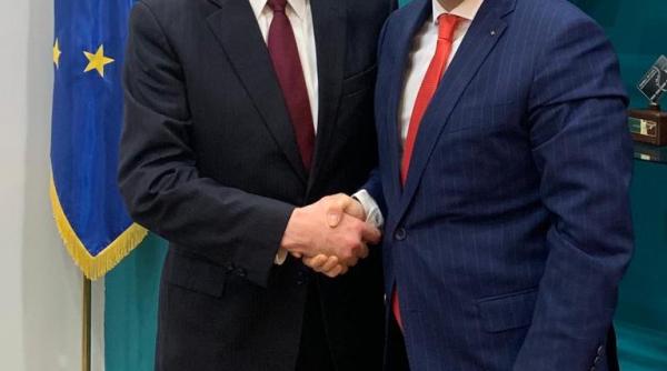 alexandru petrescu si hans klemm discutii despre relatiile romania sua