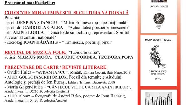 ziua culturii nationale ceasul de taina al poeziei mihai eminescu editia xxx a
