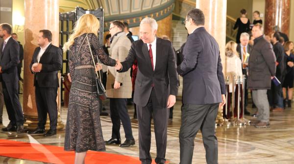 ateneul roman imagini necenzurate de la preluarea presedintiei consiliului ue galerie foto