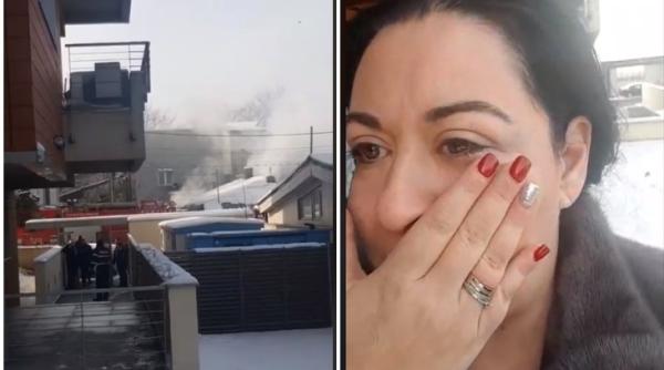 casa oana roman incendiu puternic nu se va recupera mare lucru