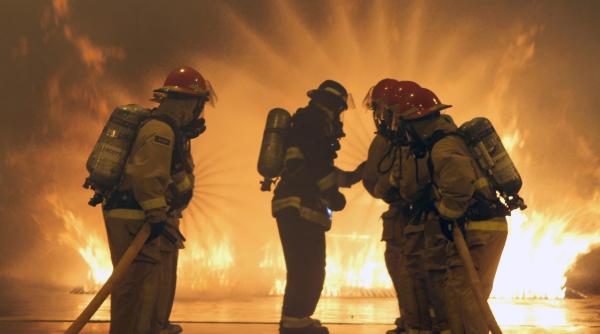 incendiu la spitalul de cardiologie pompierii interventie de ultima ora