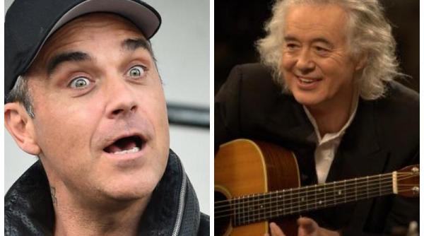 robbie williams jimmy page razboiul decibelilor au ajuns la exasperare