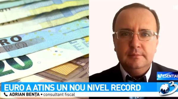 euro nou record consultant fiscal vom avea scumpiri