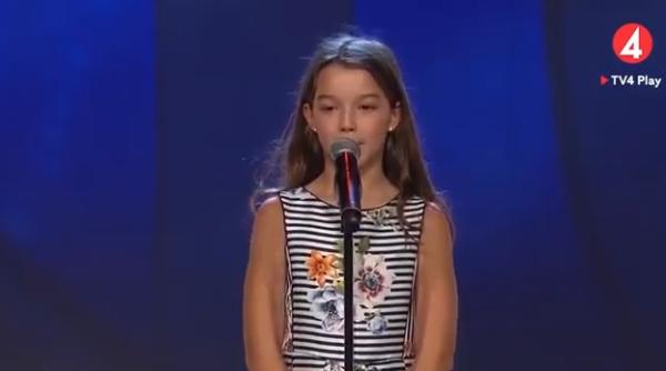 romanca de 10 ani in finala suedezii au talent a vrajit juriul