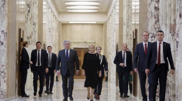 tajani discutii cu dancila dupa vizita la bucuresti