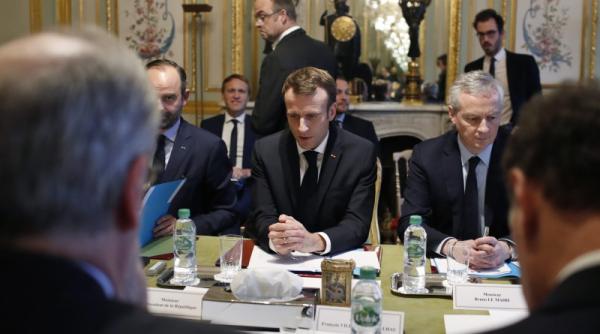 franta partide macron le pen sondaj