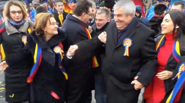 tariceanu asaltat la hora unirii la focsani