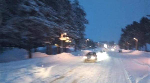 poleiul face ravagii autovehicule blocate pe drumurile judetene