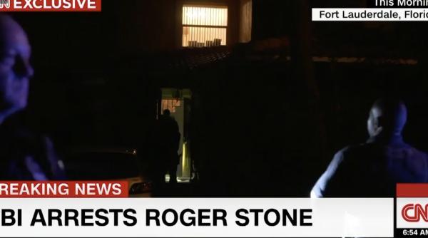 roger stone consilierul lui donald trump ridicat de fbi video momentul interventiei in forta