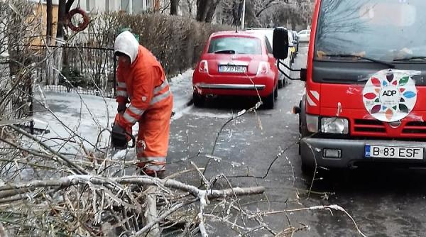 ploaie inghetata actiune in forta in sectorul 4