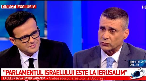 mutare ambasada la ierusalim saranga avantaj pentru romania