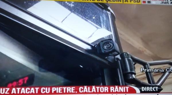 autobuz atacat cu pietre o persoana a fost ranita