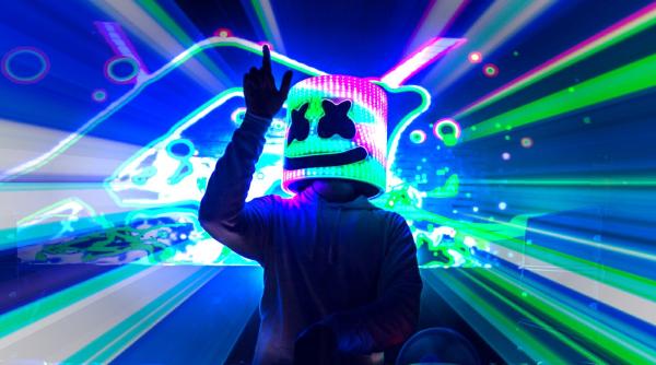 dj marshmello concert online in jocul fortnite