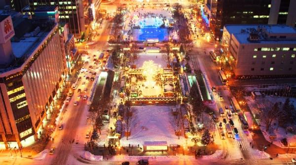 festivalului anual al zapezii sculpturi in gheata la festivalul sapporo