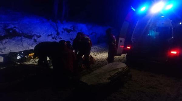 persoane surprinse de avalansa in muntii calimani interventie de risc maxim