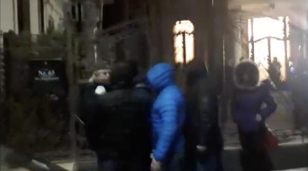 dragnea scandal cu un protestatar la puscarie sa mergi tu securila