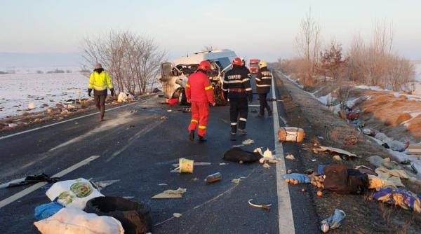 planul rosu a fost activat accident grav cu un microbuz