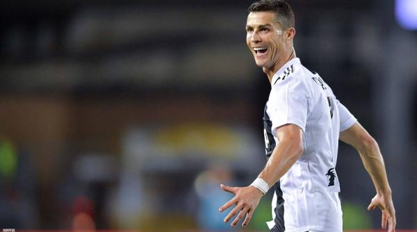 cristiano ronaldo  al 18 lea gol in serie a