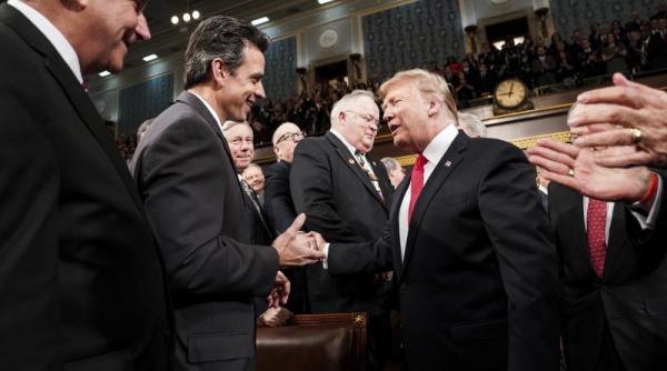 trump a prezentat starea natiunii borza aviz amatorilor iohannis si dragnea